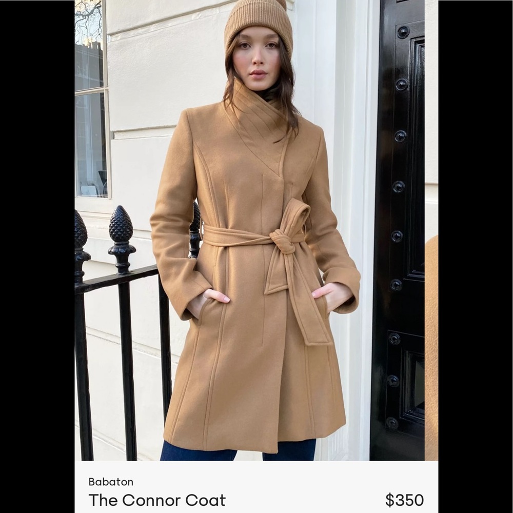 Babaton Connor Wool Coat